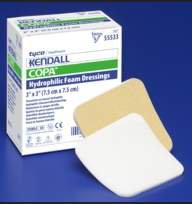 Kendall™ Adhesive with Border Foam Dressing, 6 x 6 Inch, 1 Case of 50 (Advanced Wound Care) - Img 1