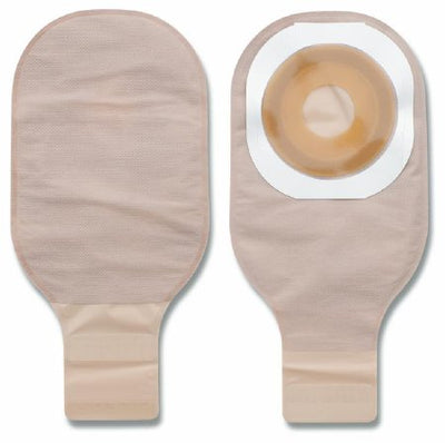 Premier™ Flextend™ One-Piece Drainable Transparent Colostomy Pouch, 12 Inch Length, 1¼ Inch Stoma, 1 Box of 10 (Ostomy Pouches) - Img 1