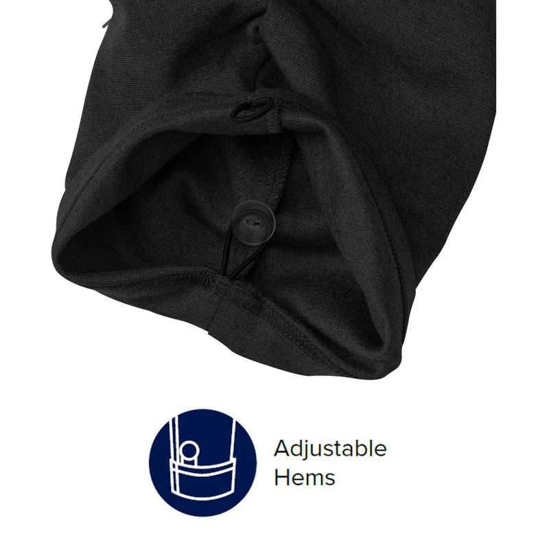 Silverts® Open Back Adaptive Pants, 2X-Large, Black, 1 Each (Pants and Scrubs) - Img 7