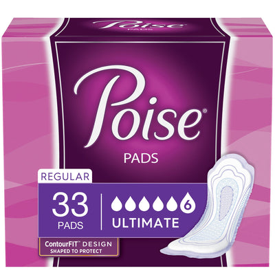 Poise Bladder Control Pads, Heavy Absorbency, 1 Pack of 33 () - Img 5