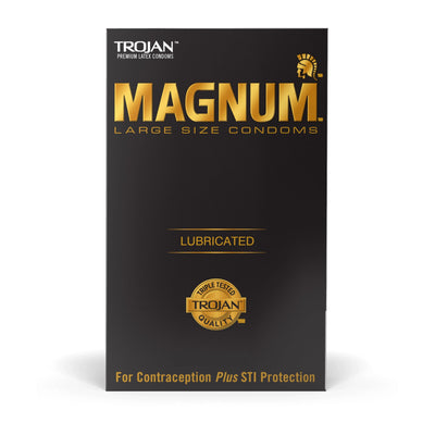 Trojan® Magnum® Condom, 1 Box of 3 (Over the Counter) - Img 1
