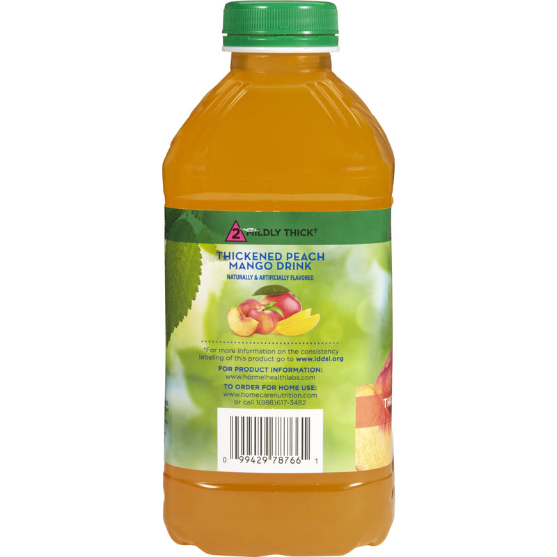 Thick & Easy® Sugar Free Nectar Consistency Peach Mango Thickened Beverage, 46-ounce Bottle, 1 Each (Nutritionals) - Img 3