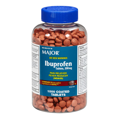Major® Ibuprofen Pain Relief, 1 Bottle (Over the Counter) - Img 1