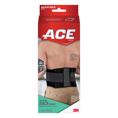 3M™ Ace™ Back Brace, Adult, One Size Fits Most, 1 Box of 12 (Immobilizers, Splints and Supports) - Img 1