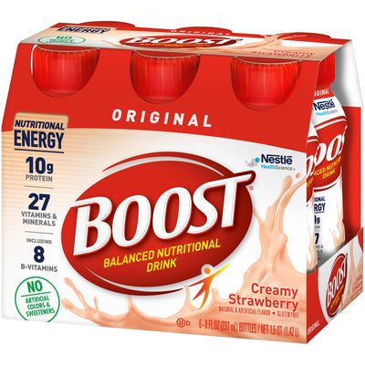 Boost® Original Strawberry Oral Supplement, 8 oz. Bottle, 1 Pack of 6 (Nutritionals) - Img 6