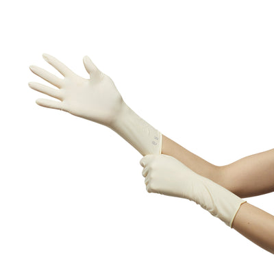 Sempermed® Supreme Latex Surgical Glove, Size 6, Ivory, 1 Box of 50 () - Img 5