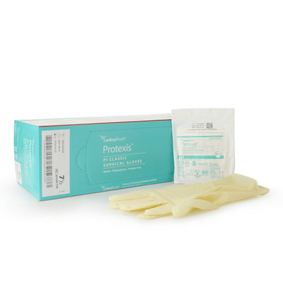 Protexis™ PI Classic Polyisoprene Surgical Glove, Size 7.5, Ivory, 1 Case of 200 () - Img 1