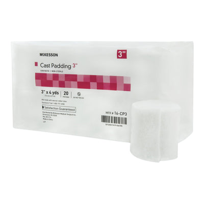 McKesson White Polyester Cast Padding, 3 Inch x 4 Yard, 1 Bag of 20 (Casting) - Img 5