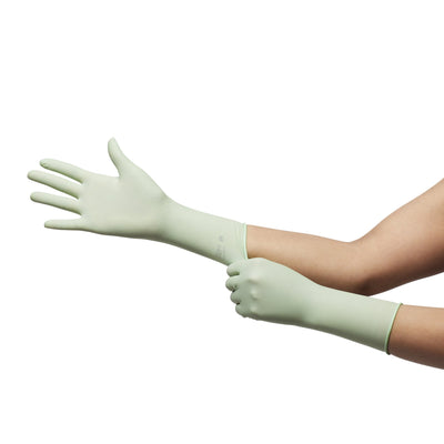 Gammex® Non-Latex PI Green Polyisoprene Surgical Glove, Size 6, Light Green, 1 Case of 200 () - Img 4