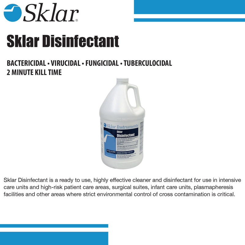 Sklar® Surface Disinfectant, 1 Case of 4 (Cleaners and Disinfectants) - Img 4