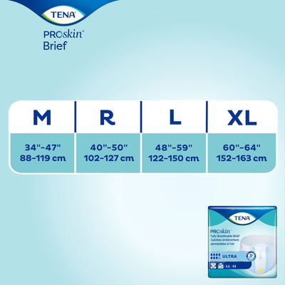 Tena® Ultra Incontinence Brief, Large, 1 Case of 2 () - Img 5