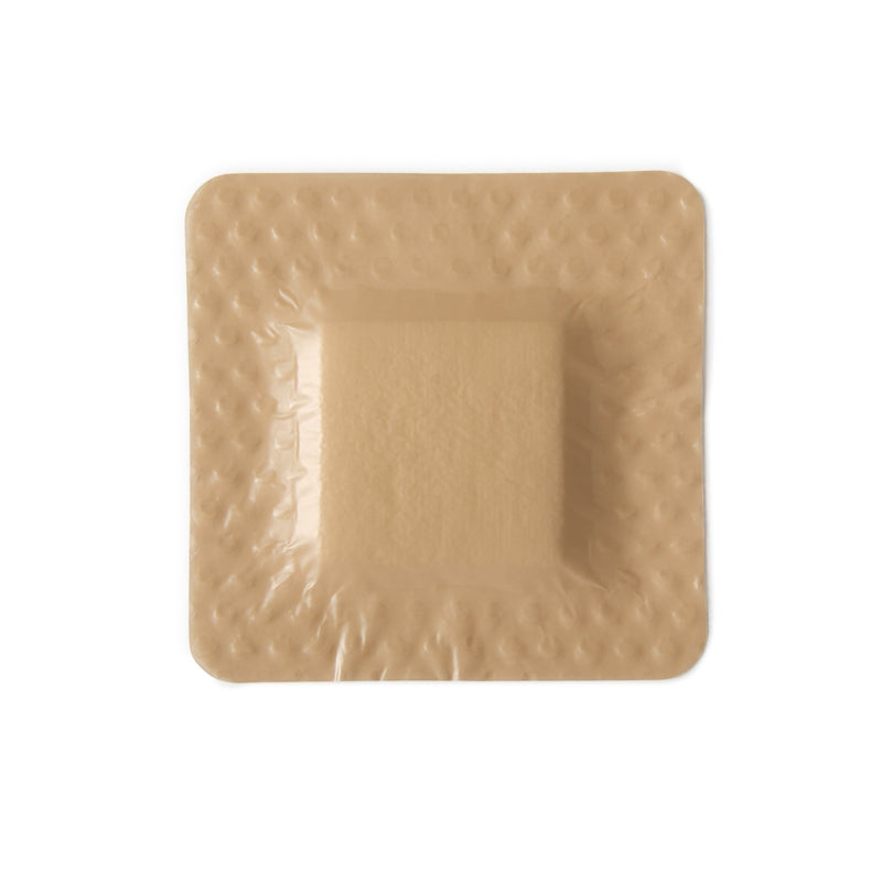 ComfortFoam™ Border Silicone Adhesive with Border Silicone Foam Dressing, 2 x 2 Inch, 1 Each (Advanced Wound Care) - Img 3