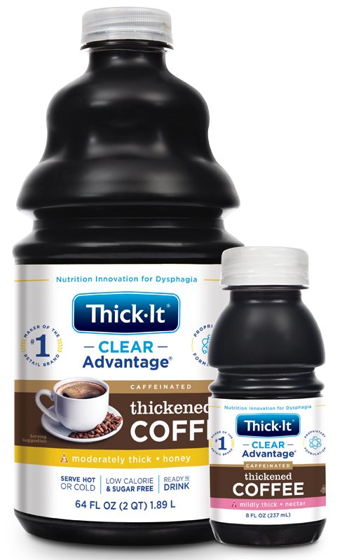 Thick-It® Clear Advantage® Nectar Consistency Coffee Thickened Beverage, 8-ounce Bottle, 1 Case of 24 (Nutritionals) - Img 2