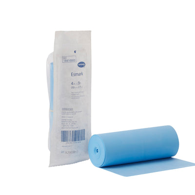 Esmark LF No Closure Esmark Compression Bandage, 4 Inch x 3 Yard, 1 Roll (General Wound Care) - Img 1