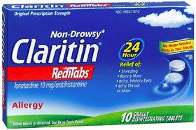 CLARITIN, REDI-TAB 24HR 10MG (10/PK) 9SCHRN (Over the Counter) - Img 1