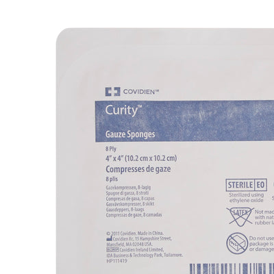 Curity™ Sterile USP Type VII Gauze Sponge, 4 x 4 Inch, 1 Case of 128 (General Wound Care) - Img 4