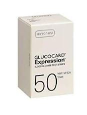 TEST STRIP, GLUCOCARD EXPRESSION (50/BX) (Diabetes Monitoring) - Img 1