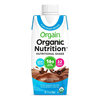 Organic Nutrition™ Vegan Chocolate Oral Protein Supplement, 11 oz. Carton, 1 Case of 12 (Nutritionals) - Img 1