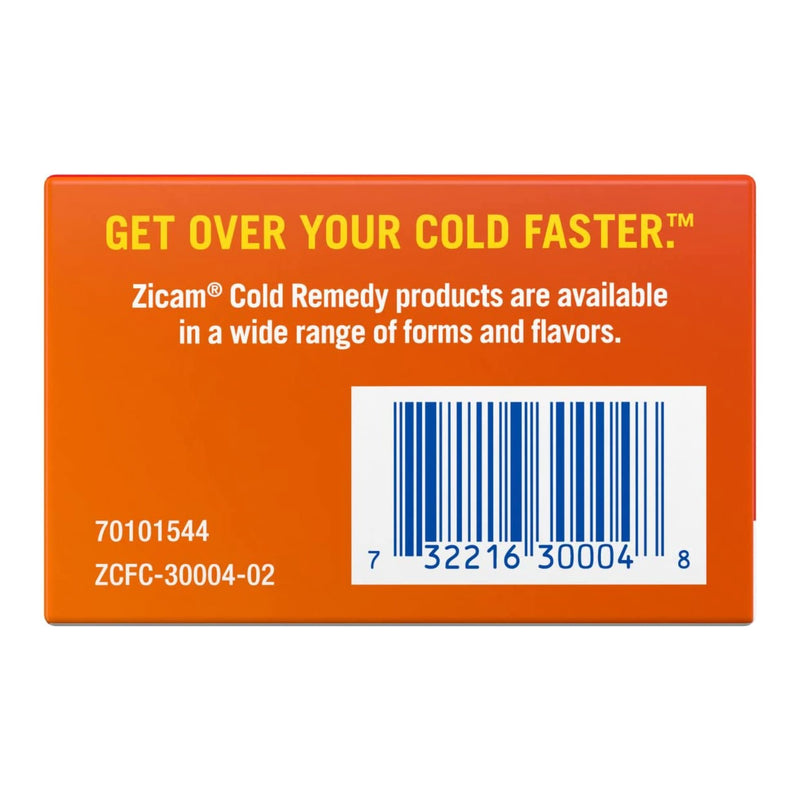 Zicam® Zincum Aceticum / Zincum Gluconicum Cold and Cough Relief, 1 Box of 25 (Over the Counter) - Img 4