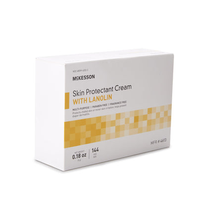 McKesson Unscented Skin Protectant Cream, 5 Gram Individual Packet, 1 Box of 144 (Skin Care) - Img 2