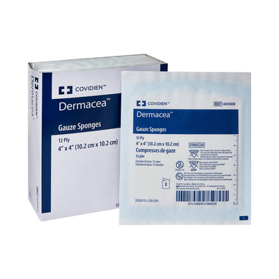 Dermacea™ Sterile Gauze Sponge, 4 x 4 Inch, 1 Pack (General Wound Care) - Img 1