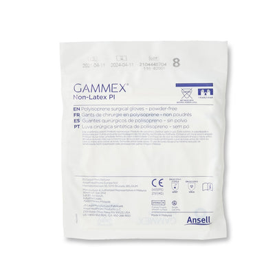 Gammex® Non-Latex PI Polyisoprene Surgical Glove, Size 8, White, 1 Box of 50 () - Img 3