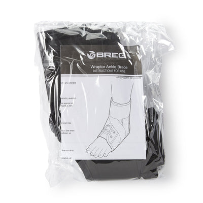 Breg® Wraptor Ankle Brace, Medium, 1 Each (Immobilizers, Splints and Supports) - Img 1