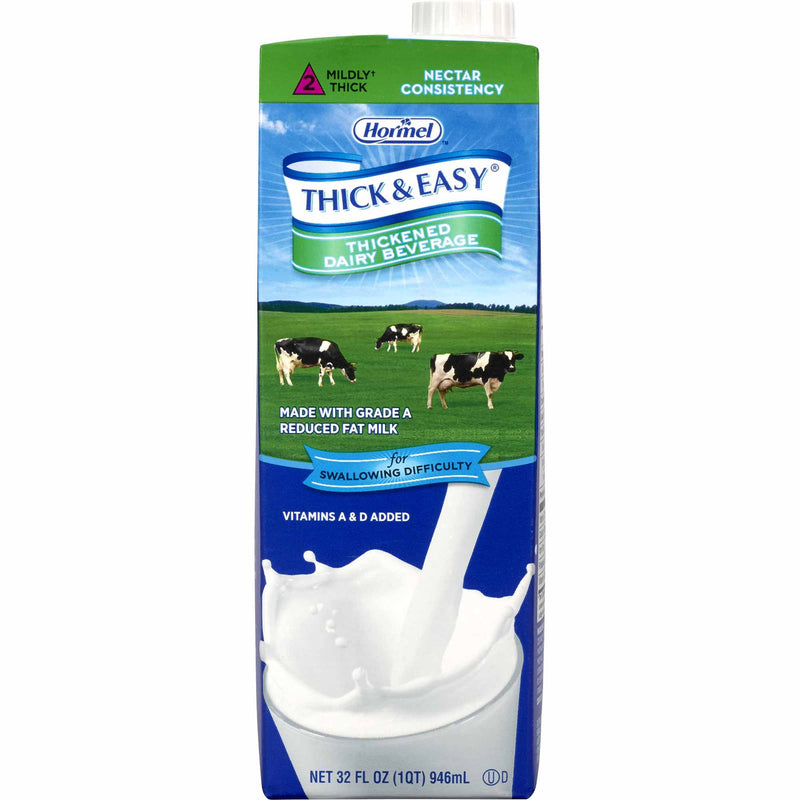 Thick & Easy® Dairy Nectar Consistency Milk Thickened Beverage, 32-ounce Carton, 1 Each (Nutritionals) - Img 1