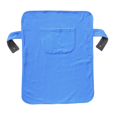 Silverts® Wheelchair Blanket, Blue, 1 Each (Blankets) - Img 1