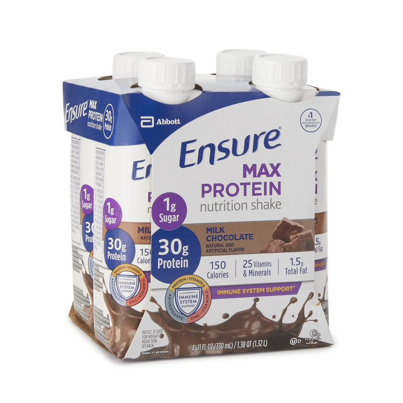 Ensure® Max Protein Chocolate Oral Supplement, 11 oz. Carton, 1 Each (Nutritionals) - Img 2