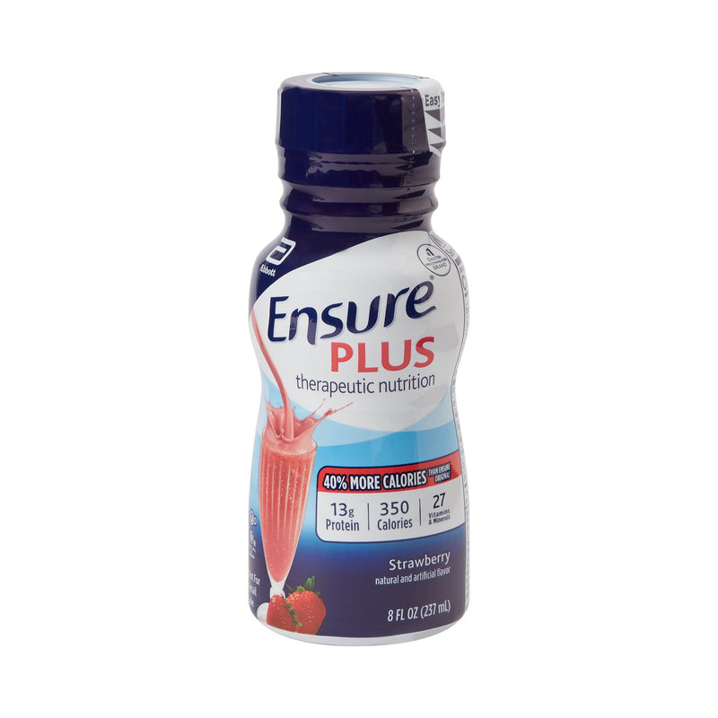 Ensure® Plus Strawberry Oral Supplement, 8 oz Bottle, 1 Each (Nutritionals) - Img 1