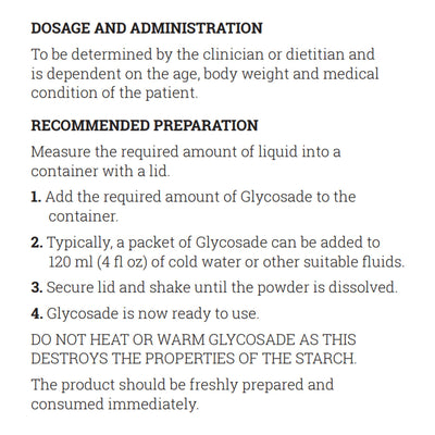 Glycosade® Starch Oral Supplement, 60-gram Packet, 1 Box of 30 (Nutritionals) - Img 2