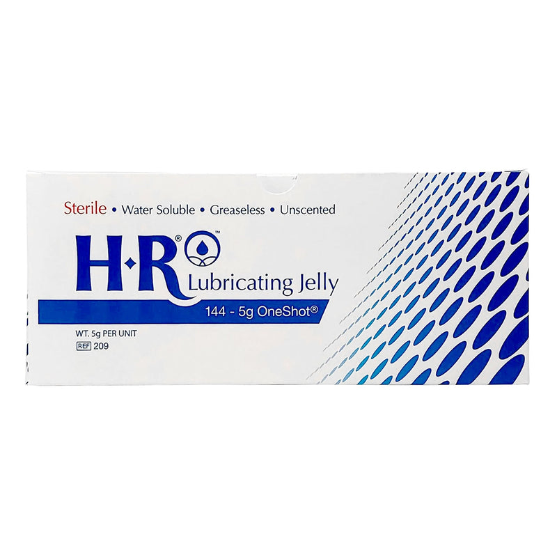 HR® One Shot® Lubricating Jelly, 1 Case of 864 (Over the Counter) - Img 1