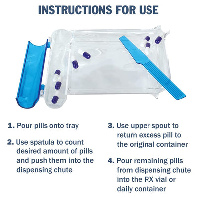 Apothecary Products Pill Counting Tray, 1 Each (Pharmacy Supplies) - Img 2