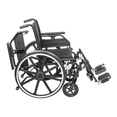 drive™ Viper Plus GT Wheelchair, 20 Inch Seat Width, 1 Each (Mobility) - Img 6