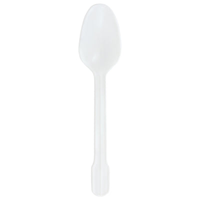 McKesson White Polypropylene Spoon, 5 Inch Long, 1 Case (Eating Utensils) - Img 1