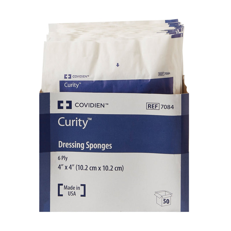 Curity™ Sterile Nonwoven Sponge, 4 x 4 Inch, 1 Case of 300 (General Wound Care) - Img 2