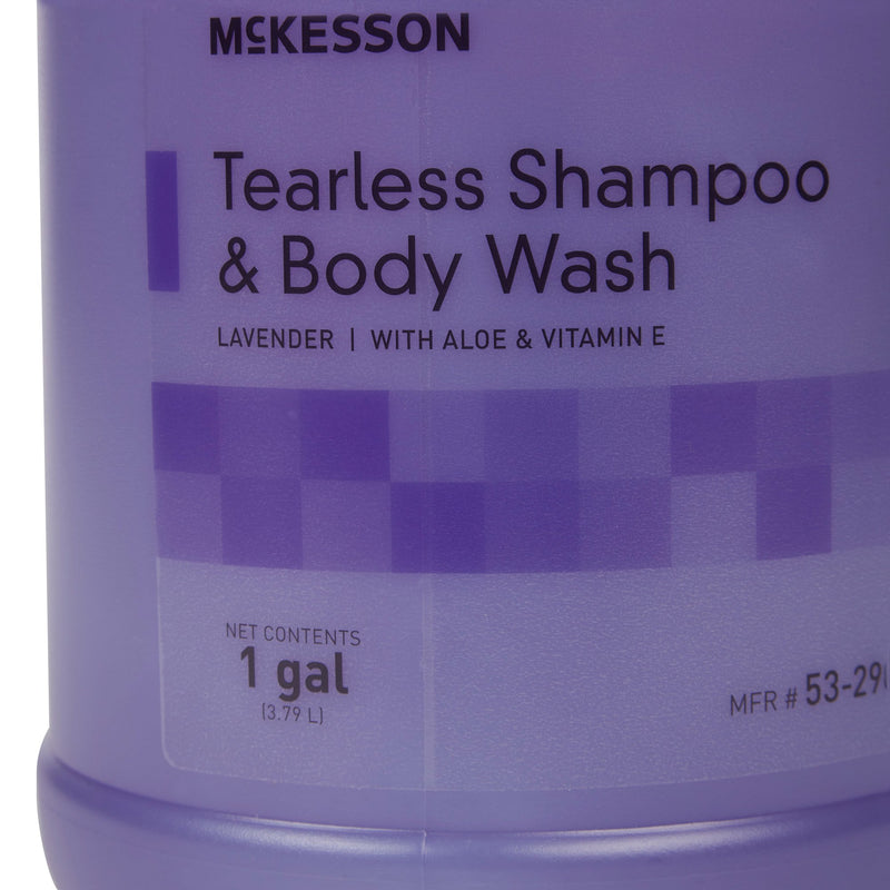 McKesson Tearless Shampoo and Body Wash, Lavender Scent, 1 gal Jug, 1 Case of 4 (Hair Care) - Img 7