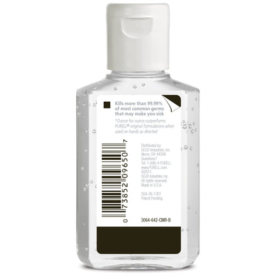 Purell Advanced Hand Sanitizer 70% Ethyl Alcohol Gel, Bottle, 2 oz, 1 Each (Skin Care) - Img 2