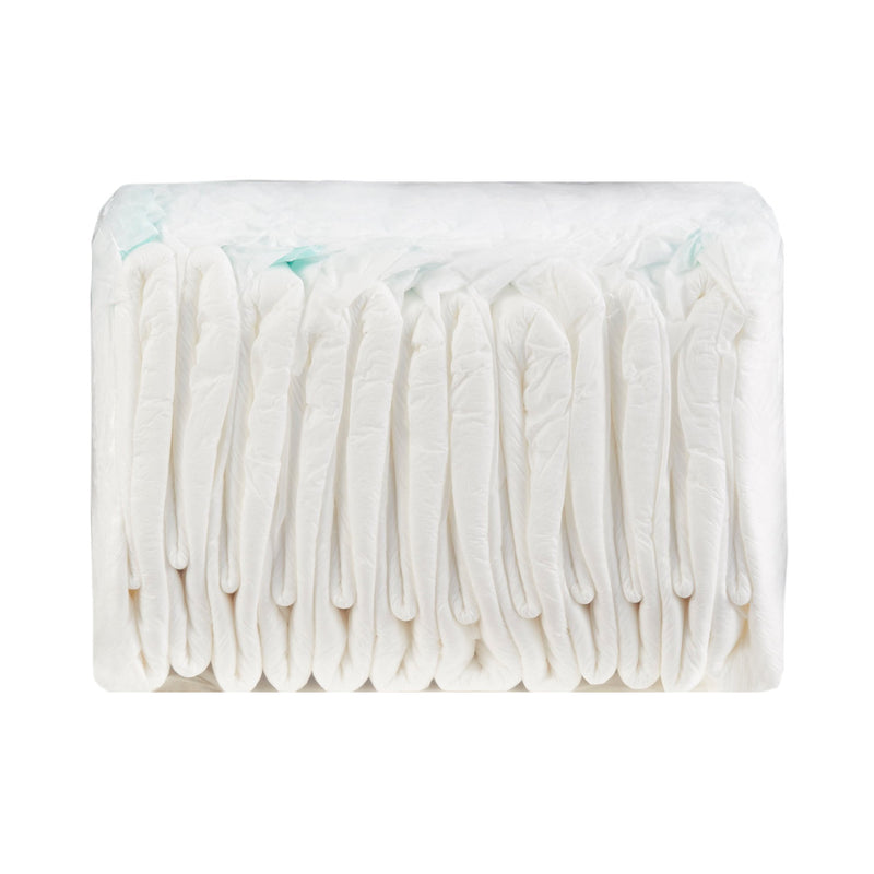 Wings™ Plus Hook & Loop Quilted Heavy Absorbency Incontinence Brief, Medium, 1 Case of 96 () - Img 2