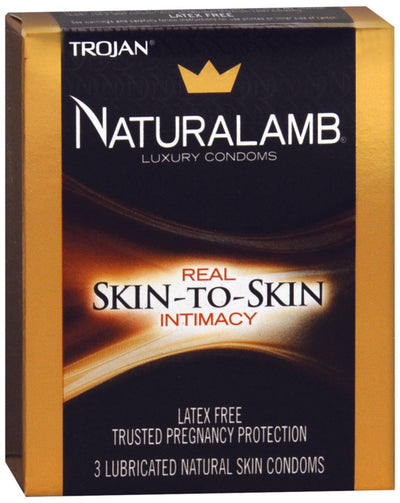Trojan® Naturalamb® Condom, 1 Pack (Over the Counter) - Img 1