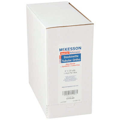 McKesson White Polyester Tubular Stockinette, 4 Inch x 25 Yard, 1 Case of 10 (Casting) - Img 2