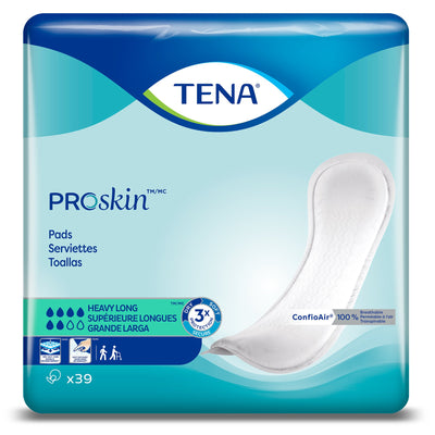 TENA Bladder Control Pads, Heavy Absorbency, Dry-Fast Core, One Size Fits Most, Unisex, 15 Inch Length, 1 Case of 117 () - Img 1