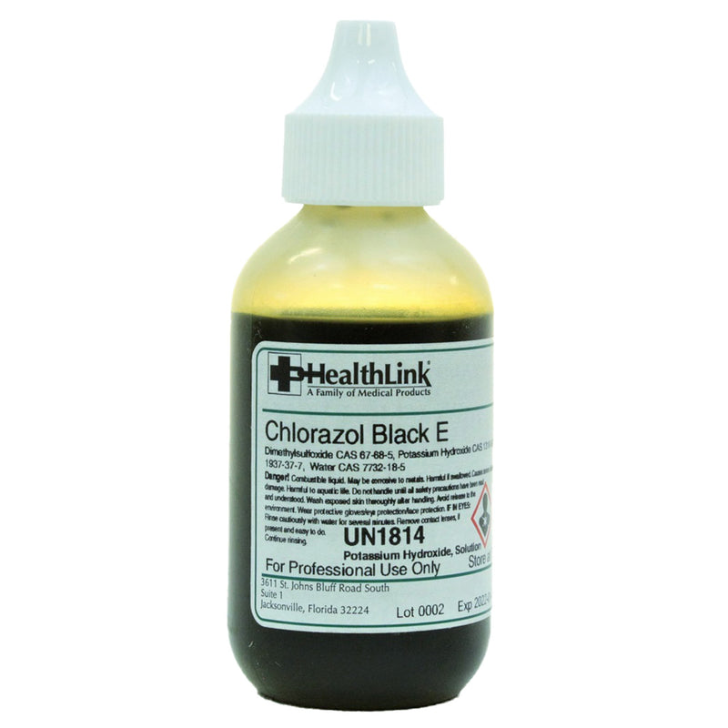 EDM 3™ Chlorazol Black E Stain, 2-Ounce Bottle, 1 Each () - Img 1