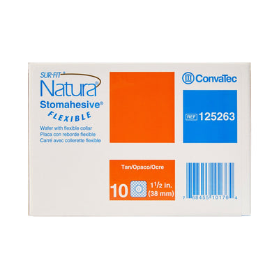 Sur-Fit Natura® Colostomy Barrier With Up to 7/8 Inch Stoma Opening, 1 Each (Barriers) - Img 4