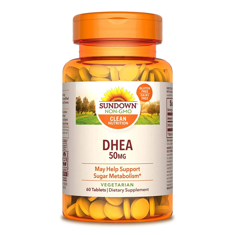 Sundown Naturals® DHEA Dietary Supplement, 1 Bottle (Over the Counter) - Img 1