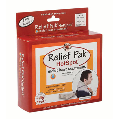 Relief Pak® HotSpot® Moist Heat Pack, Neck Contour, 1 Each (Treatments) - Img 3