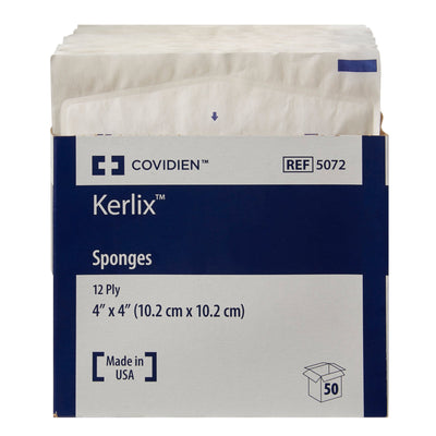 Kerlix™ Sterile USP Type VII Fluff Dressing, 4 x 4 Inch, 1 Tray of 25 (General Wound Care) - Img 2