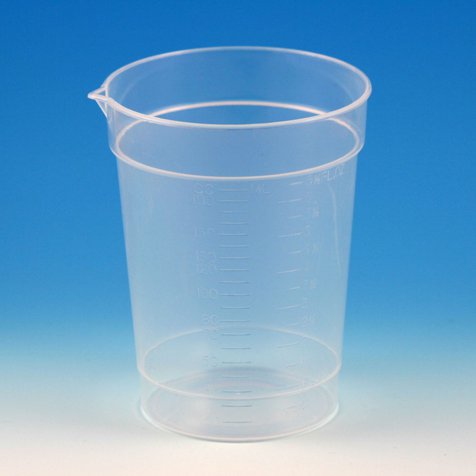 Globe Scientific Specimen Container with Pour Spout, 192 mL, 1 Case of 500 (Specimen Collection) - Img 1