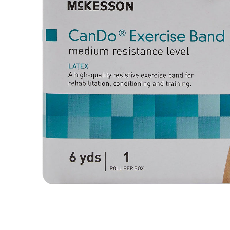 McKesson Exercise Resistance Band, Green, 5 Inch x 6 Yard, Medium Resistance, 1 Each (Exercise Equipment) - Img 3